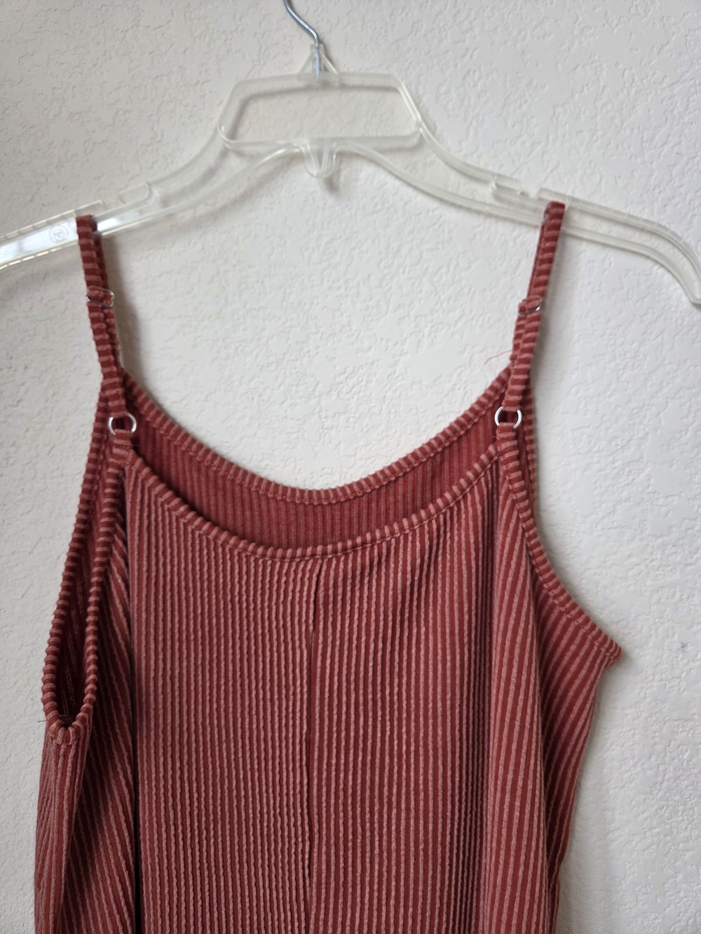Dear Scarlett Ribbed Maxi Two-Piece Set — Rust - Picture 5 of 7